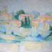 Reflejos, tcnica mixta sobre lienzo, 50x50 cms_ 2006