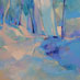 Tierra y luz, acrlico y lpiz sobre lienzo 116x81 cms