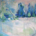 Espacio cerrado, Tcnica mixta sobre lienzo, 50x50 cms_ 2007